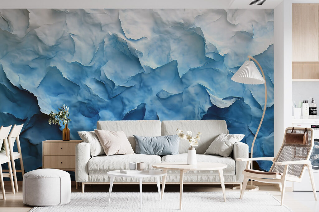 Folded paper effect — interior 1