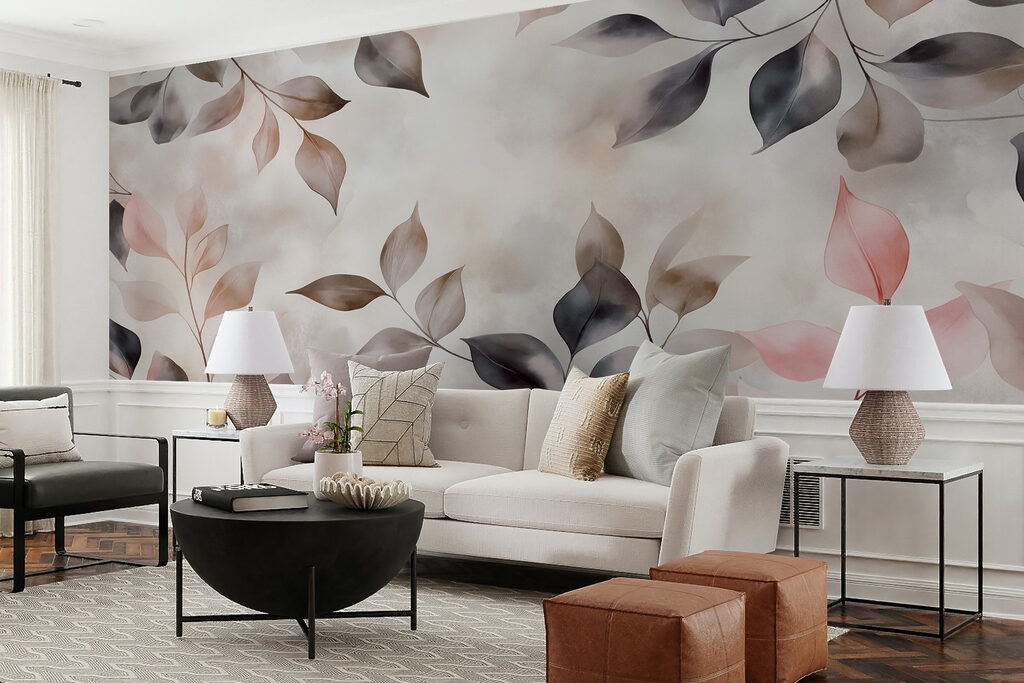 Leaf Sprigs in Watercolour — interior 4