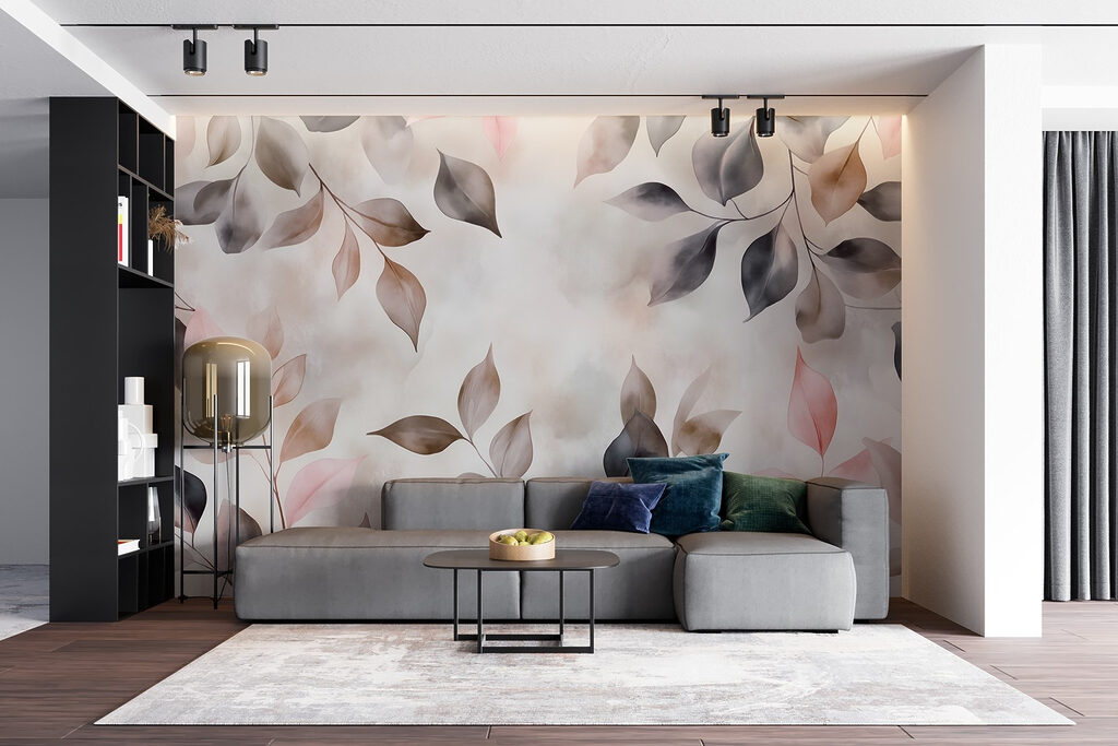 Leaf Sprigs in Watercolour — interior 5