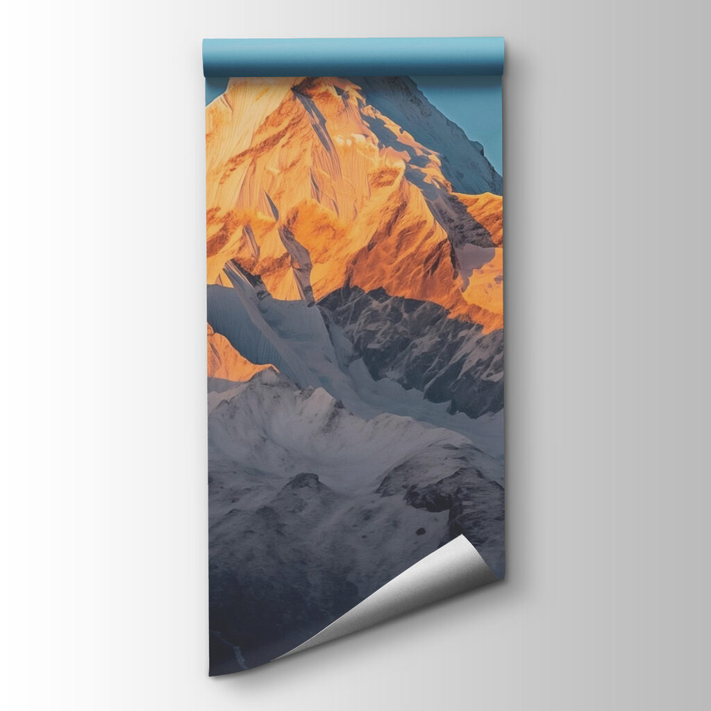 Golden mountain peak — product view