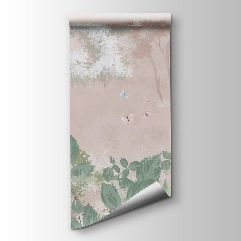 Fox among woodland blossom — product view