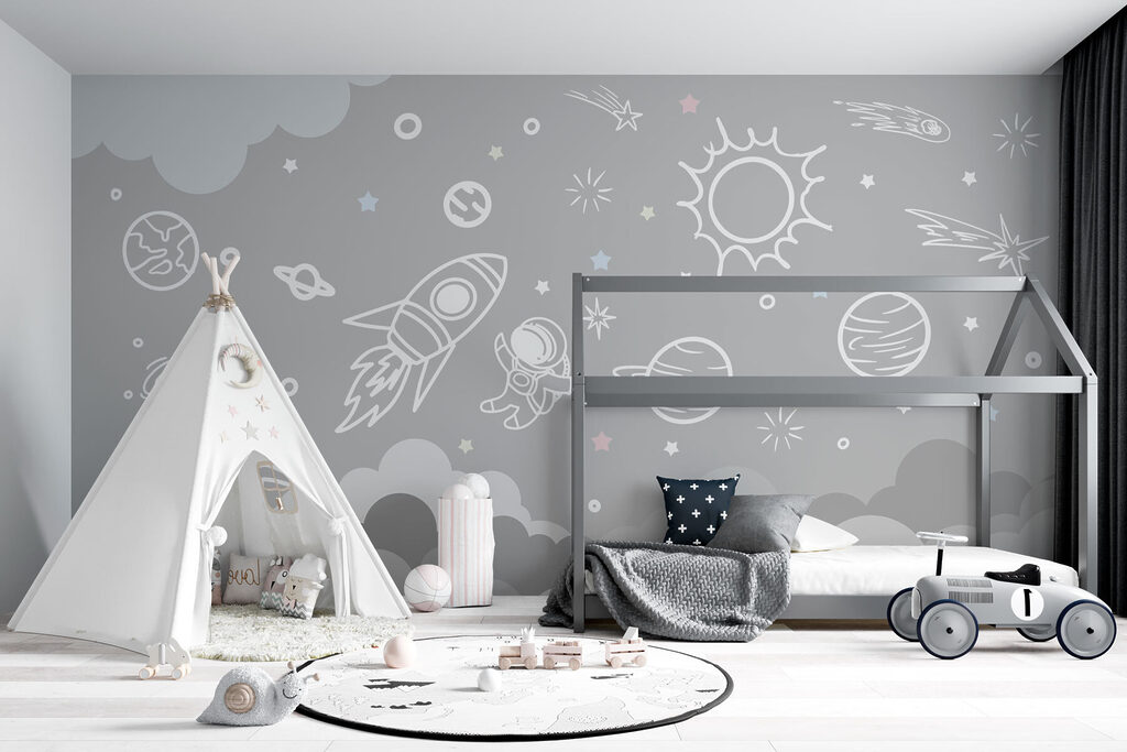 White space doodles — interior 1