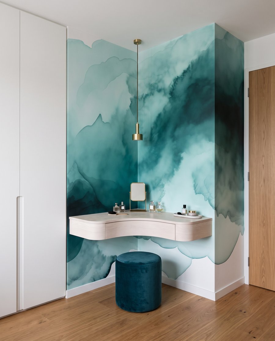 Floating ink clouds — interior 3