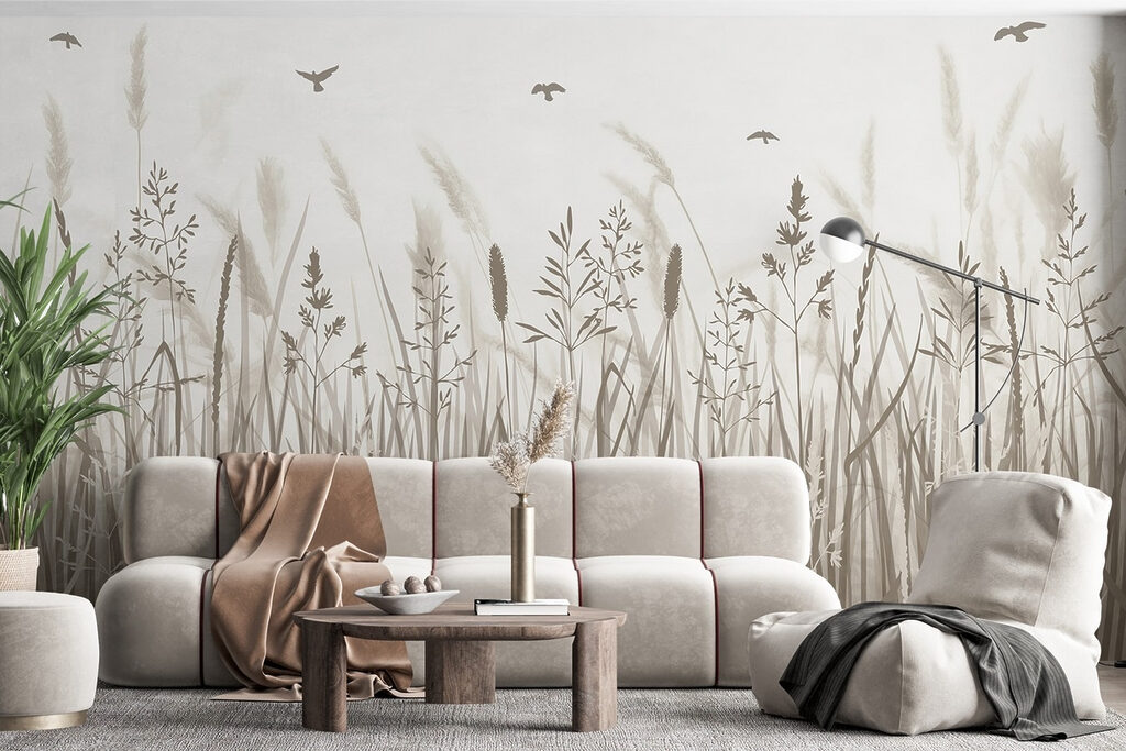 Birds above tall grasses — interior 2