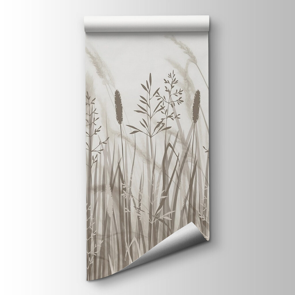 Birds above tall grasses — product view