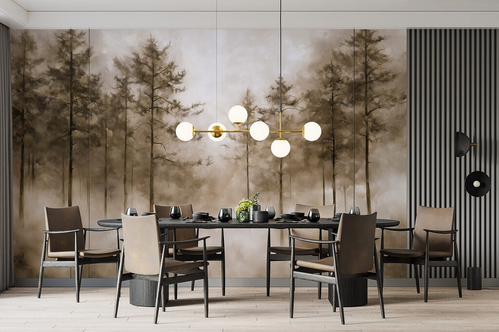 Pines Through the Fog — interior 3