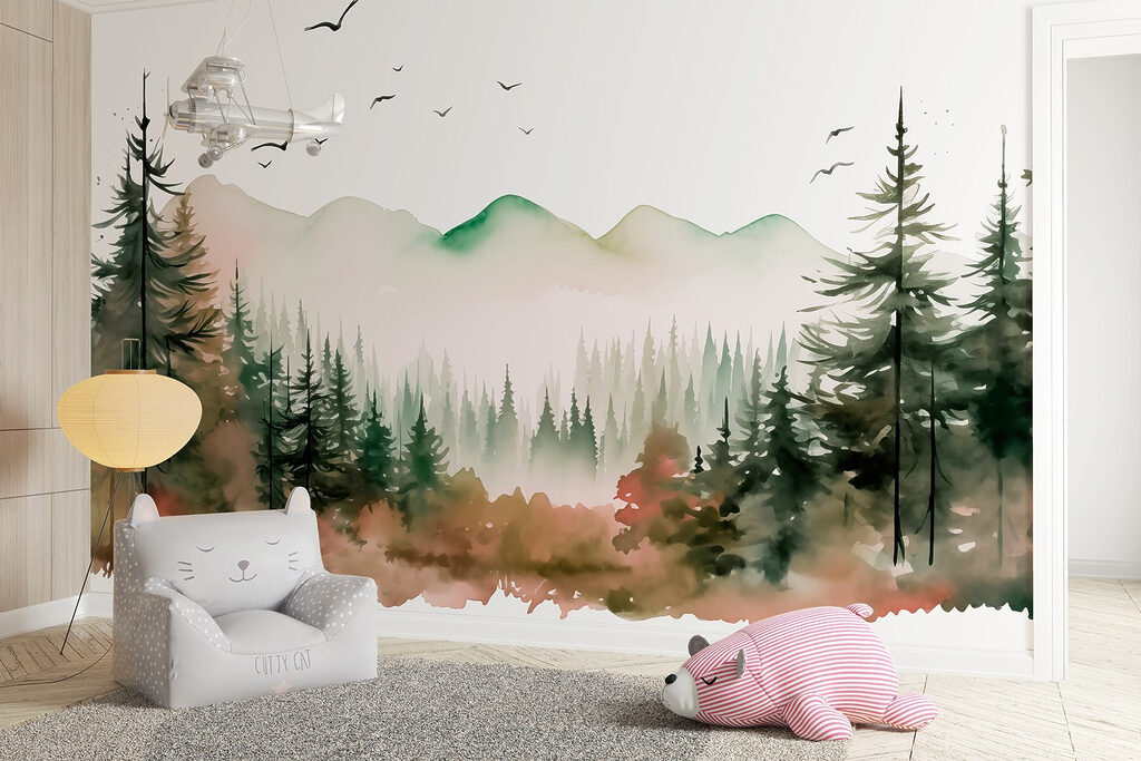 Watercolour Pine Valley — interior 5