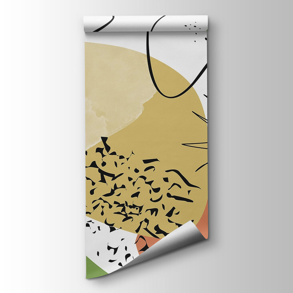 Organic colour shapes — product view