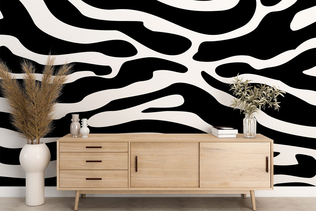 Wide zebra stripes — interior 2