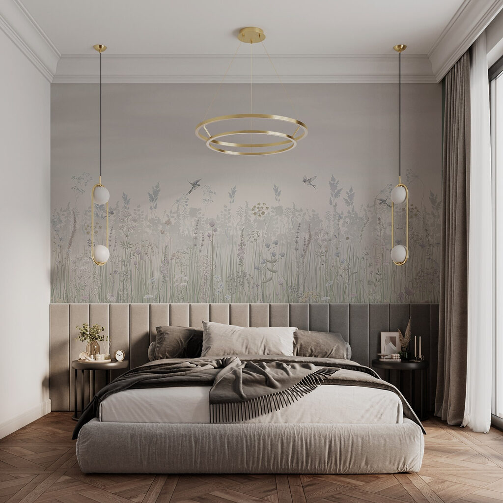 Birds over a meadow — interior 4