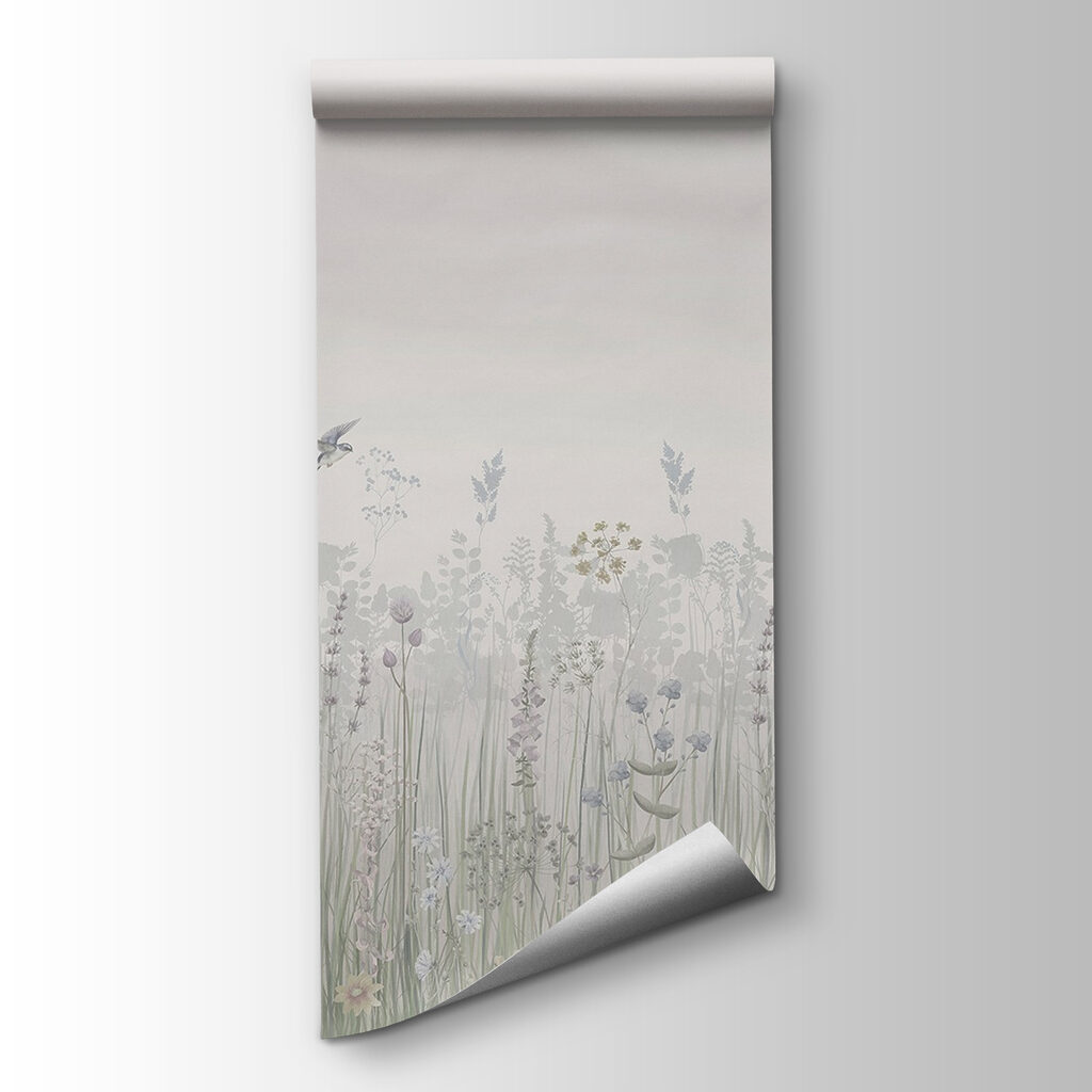 Birds over a meadow — product view