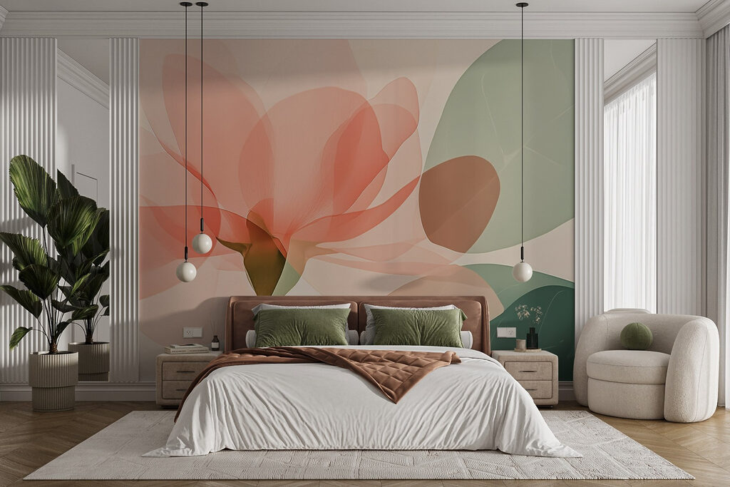 Translucent flower — interior 1