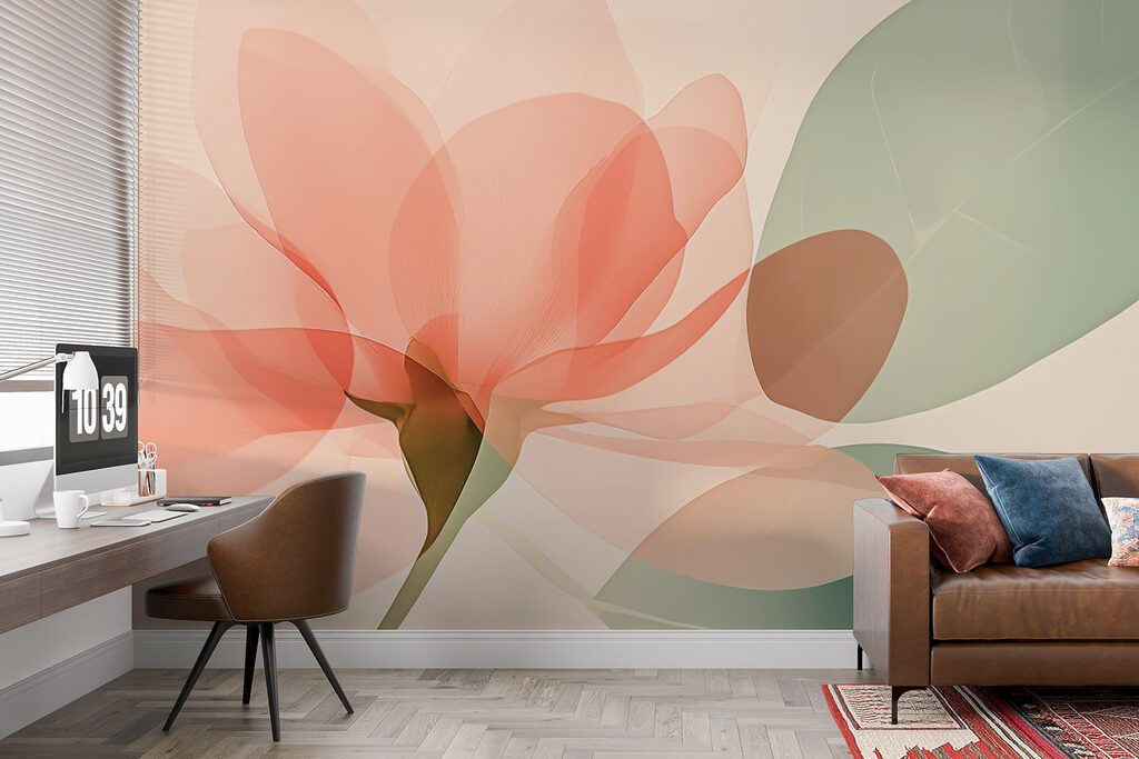 Translucent flower — interior 3