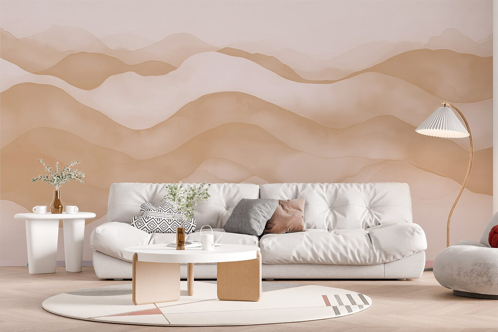 Watercolour Dune Ribbons — interior 3
