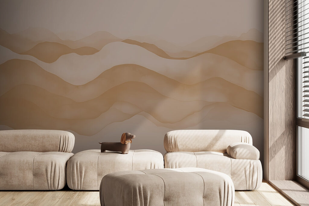 Watercolour Dune Ribbons — interior 4