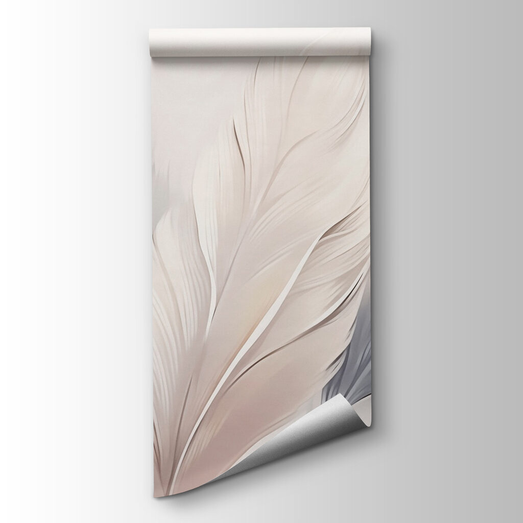 Soft Feather Fan — product view