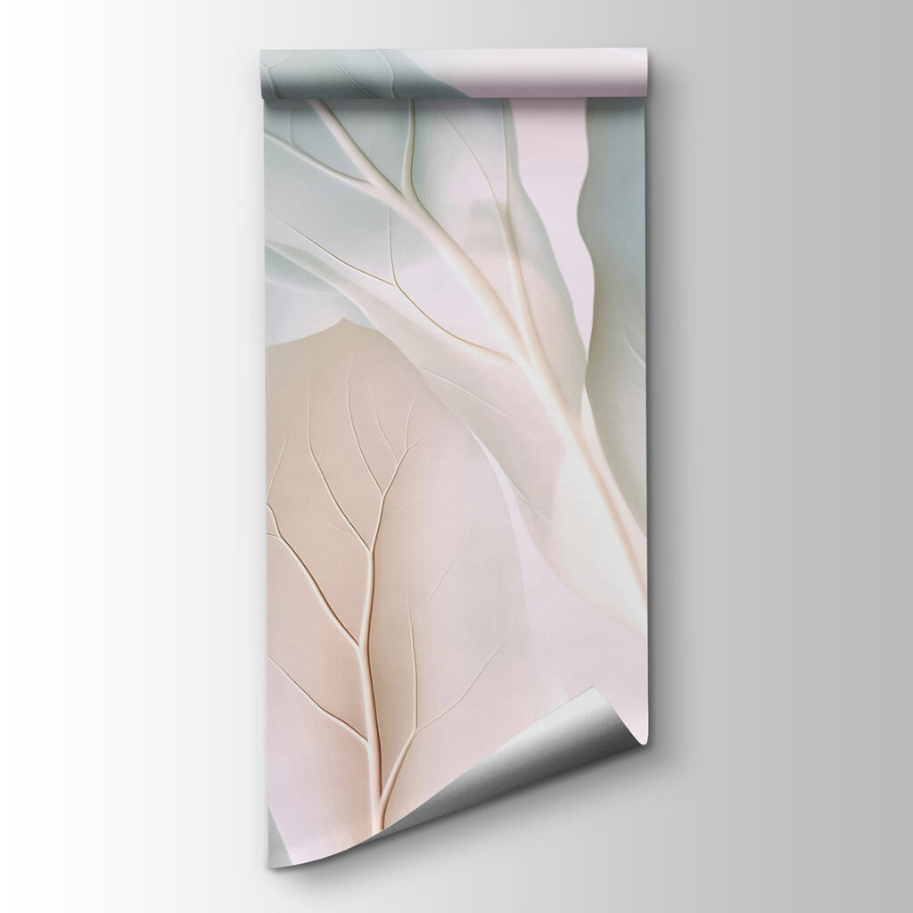 Pale leaves in light — product view