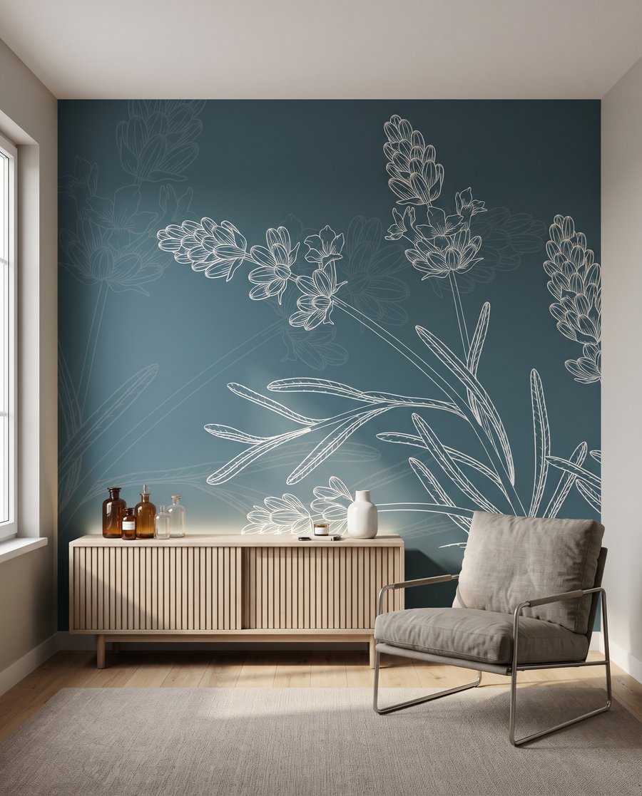 Botanical Chalk Study — interior 4