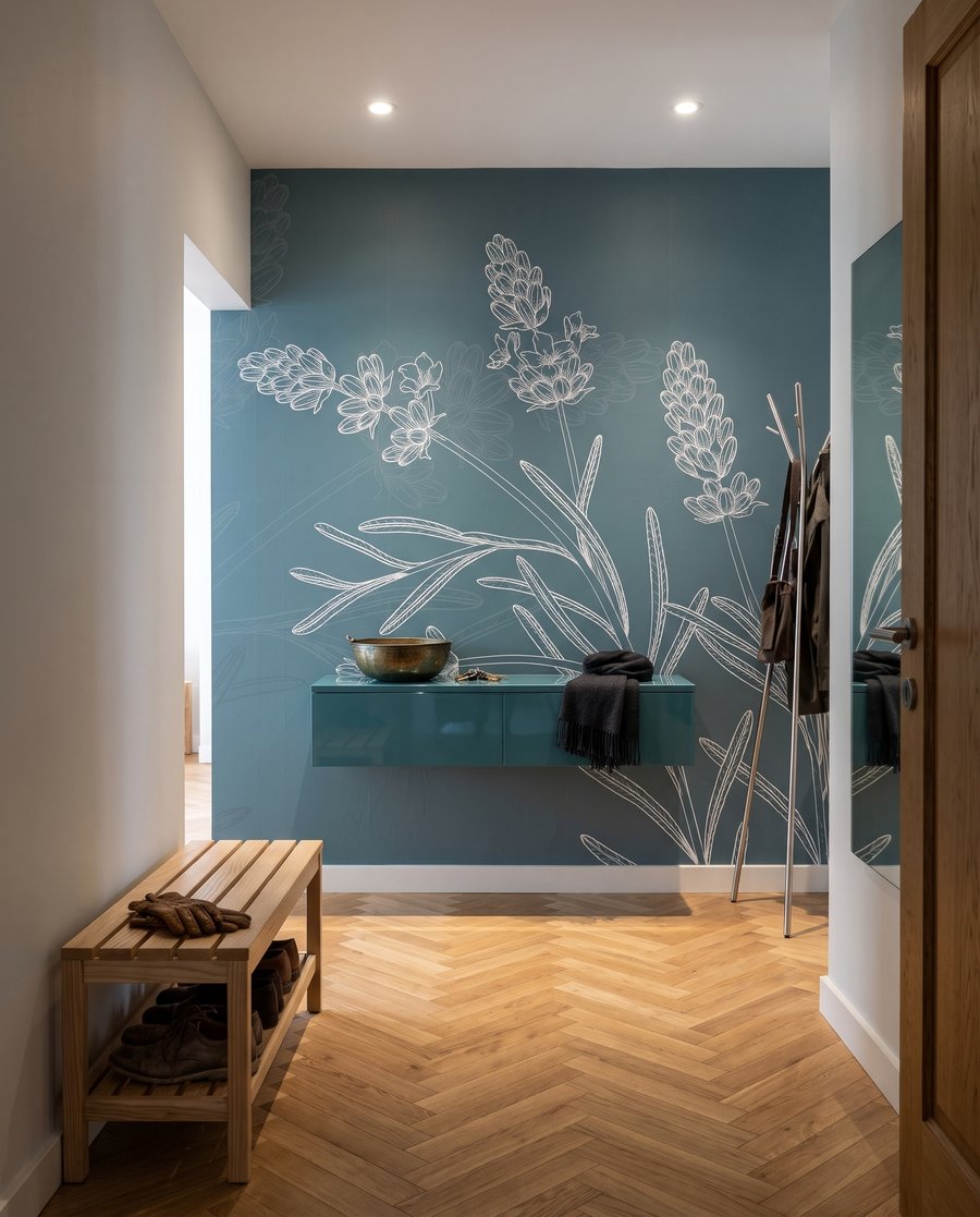 Botanical Chalk Study — interior 5