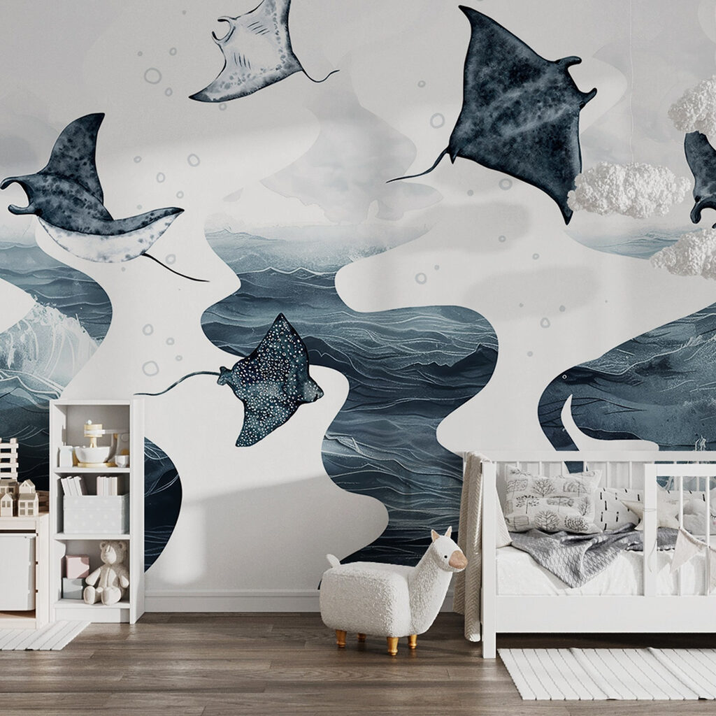Rays Beneath the Water — interior 2
