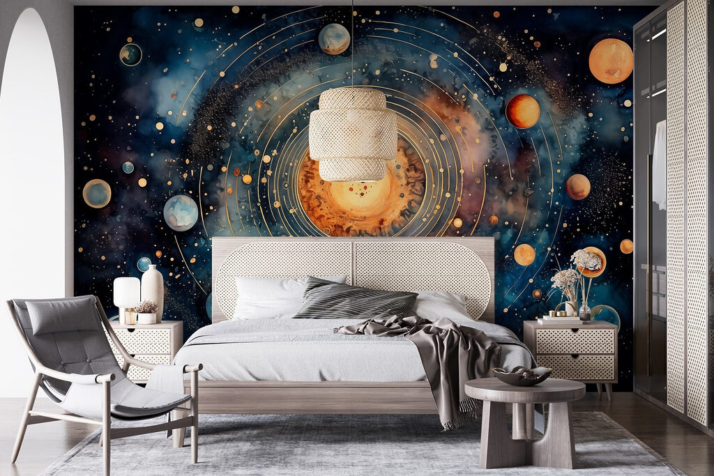 Sun among the planets — interior 1