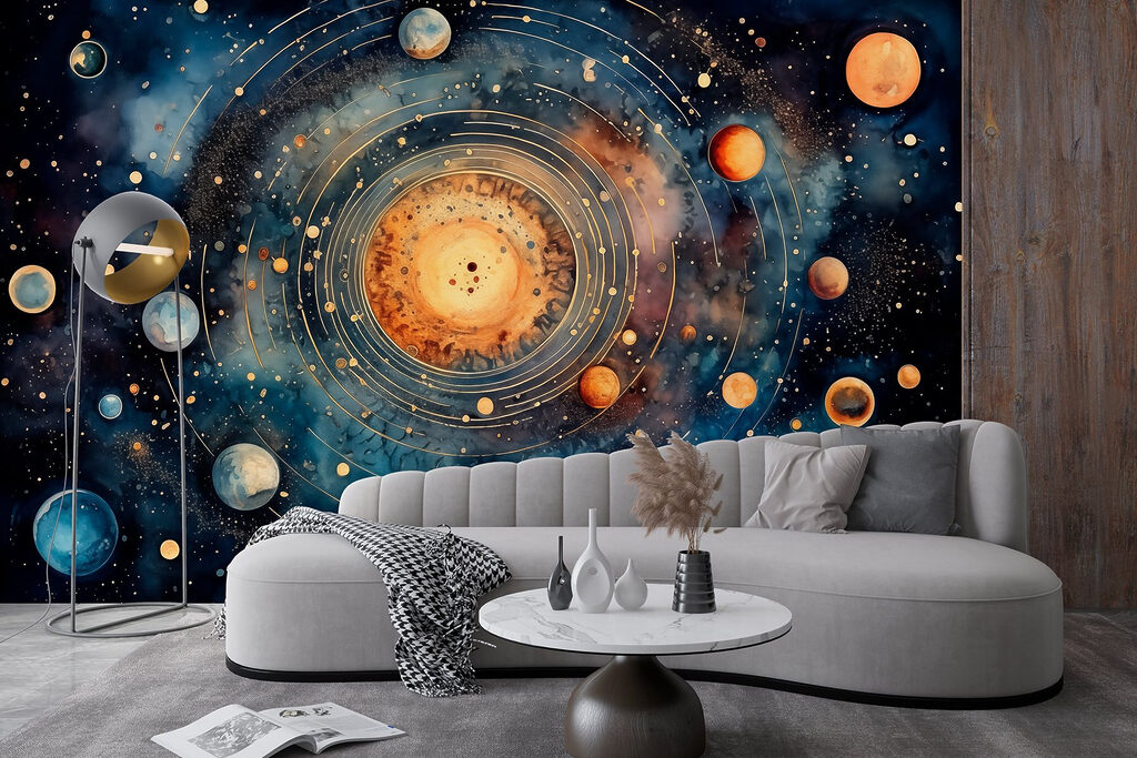 Sun among the planets — interior 2