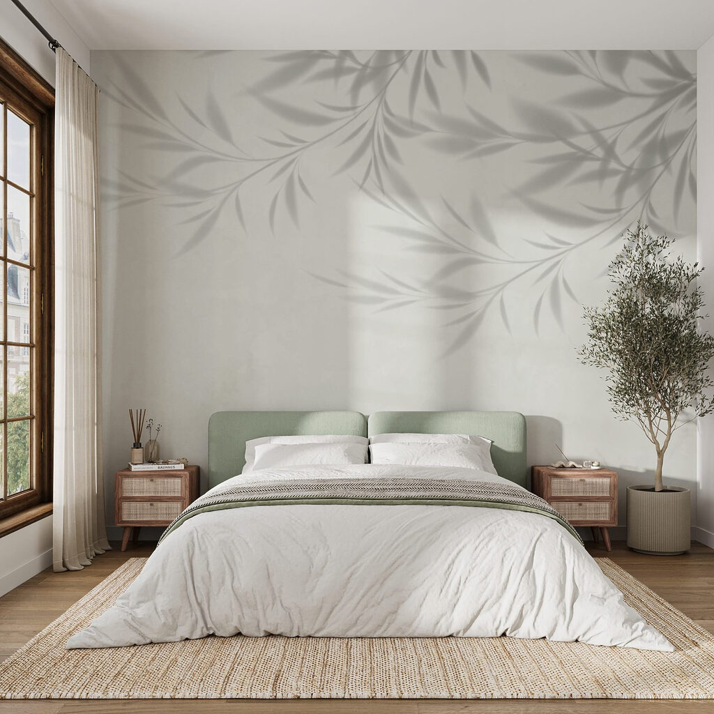 Soft leaf shadows — interior 2