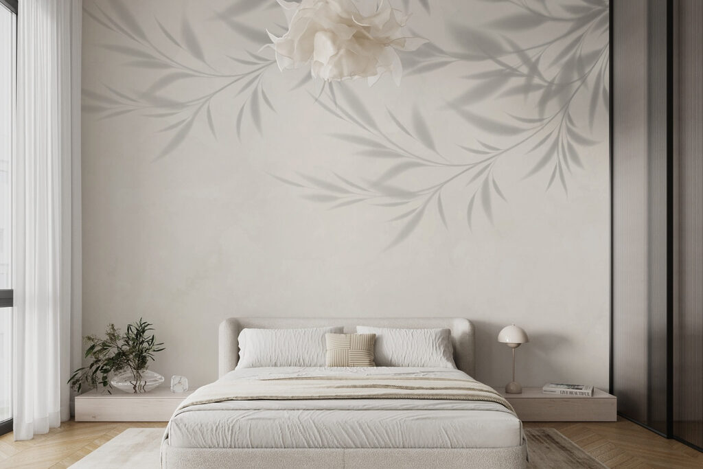 Leaves in Shadow in an interior