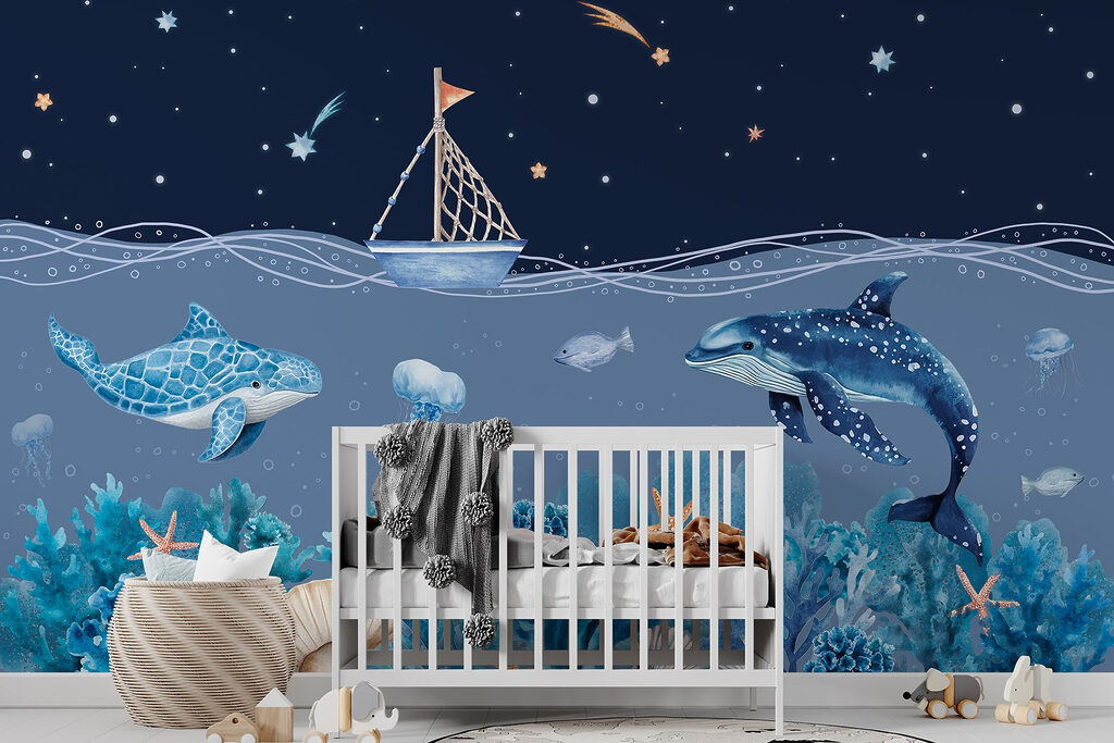 Sailboat above a reef — interior 3