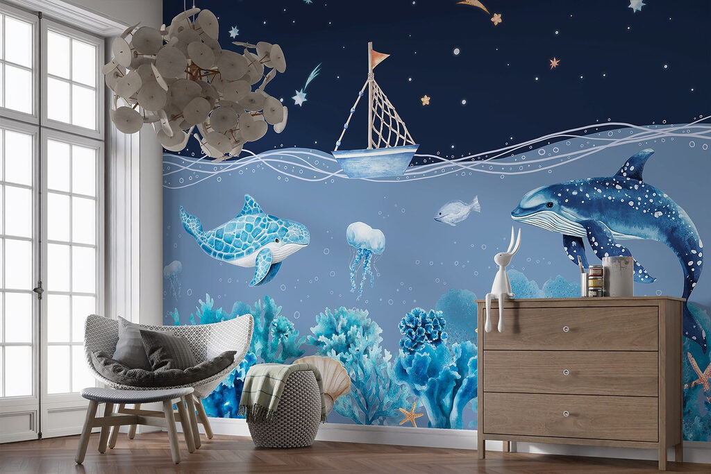 Sailboat above a reef — interior 4