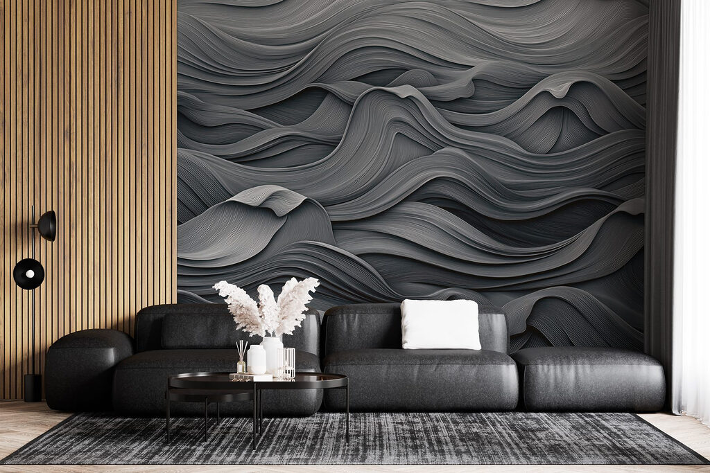 Layers of Sculpted Waves — interior 3
