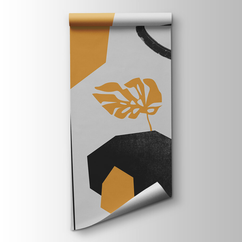 Ochre between black stripes — product view
