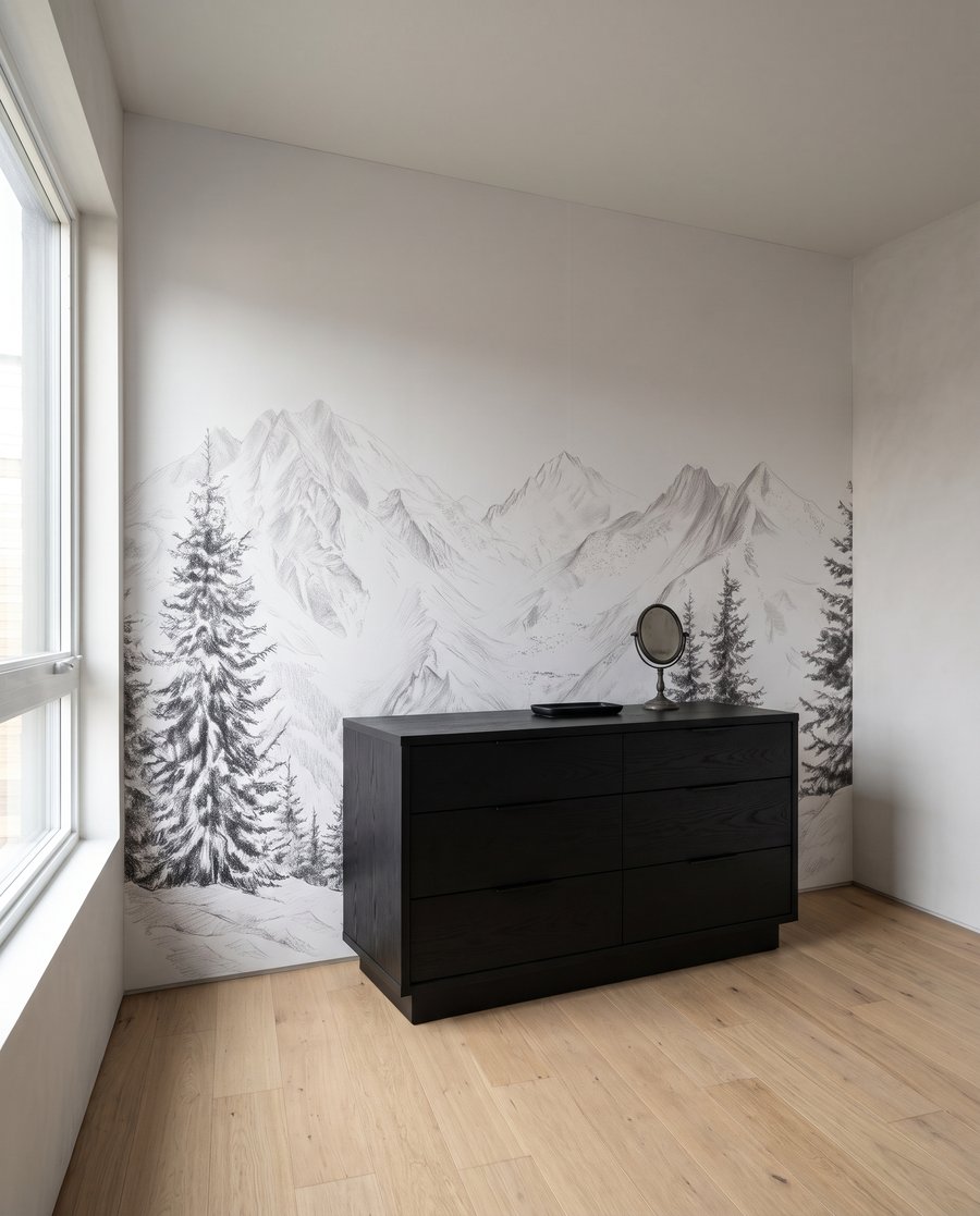 Winter Mountain Lines — interior 4