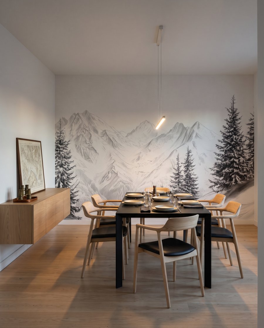 Winter Mountain Lines — interior 7