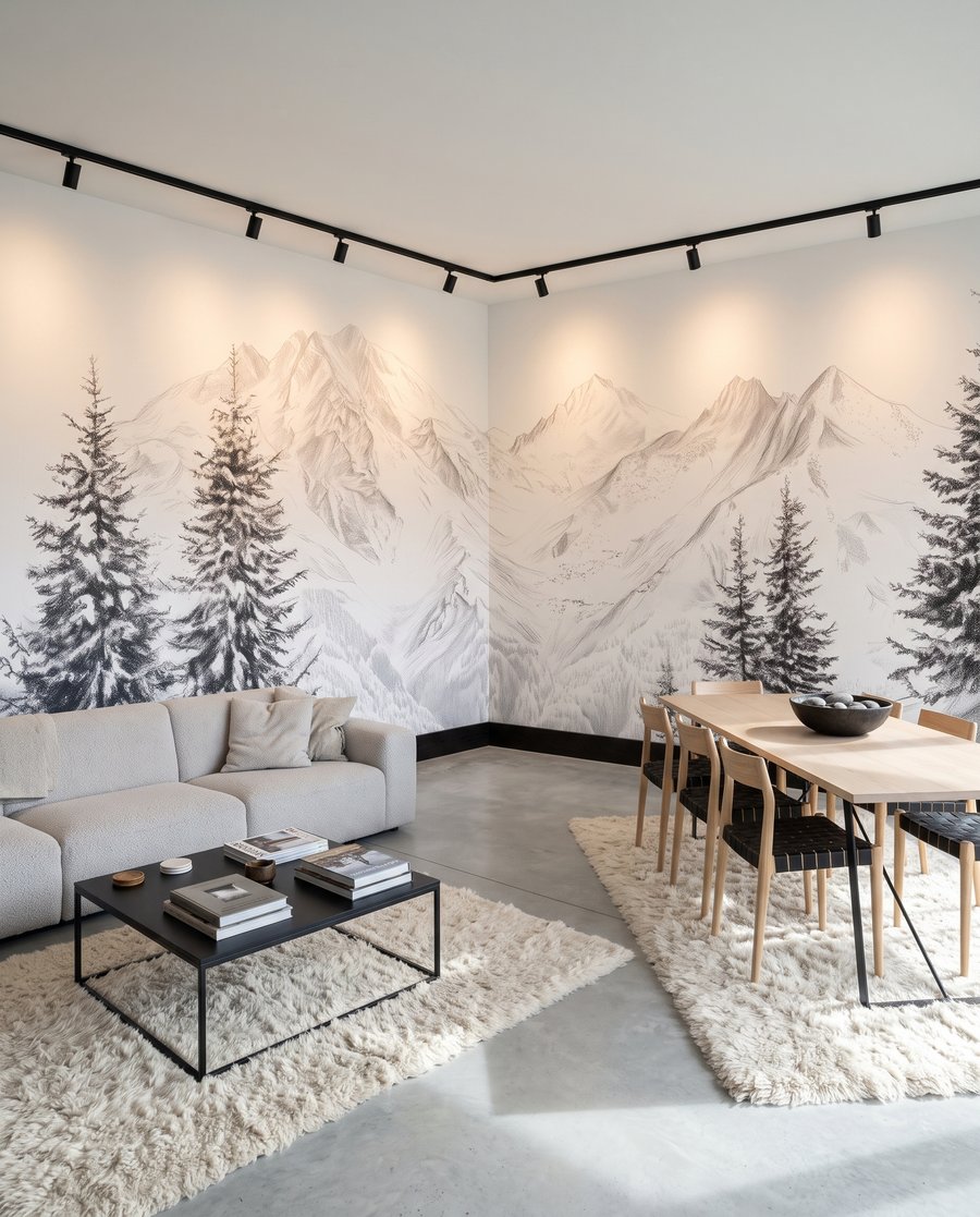 Winter Mountain Lines — interior 8