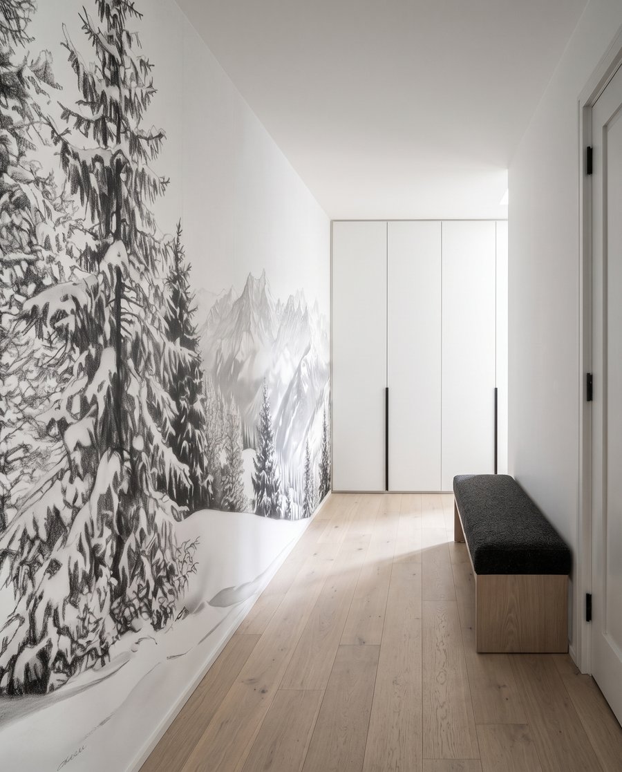 Snowy Pines — interior 3