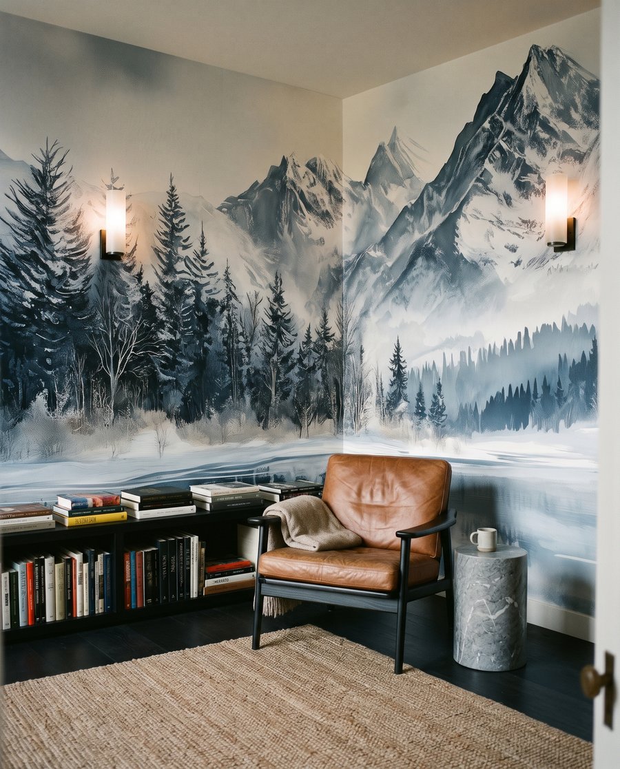 Winter Lake Mirror — interior 3