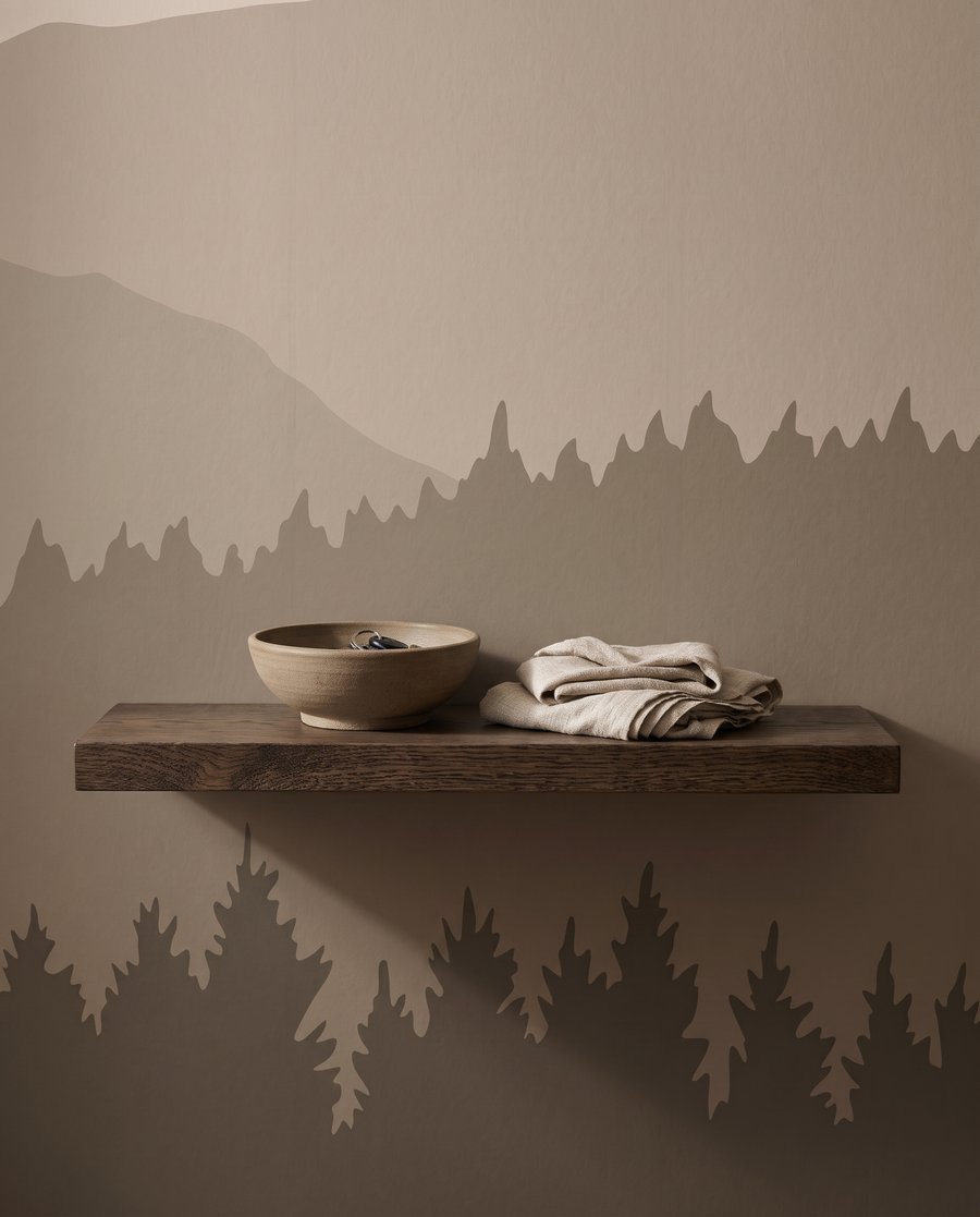 Mountain Layers — detail