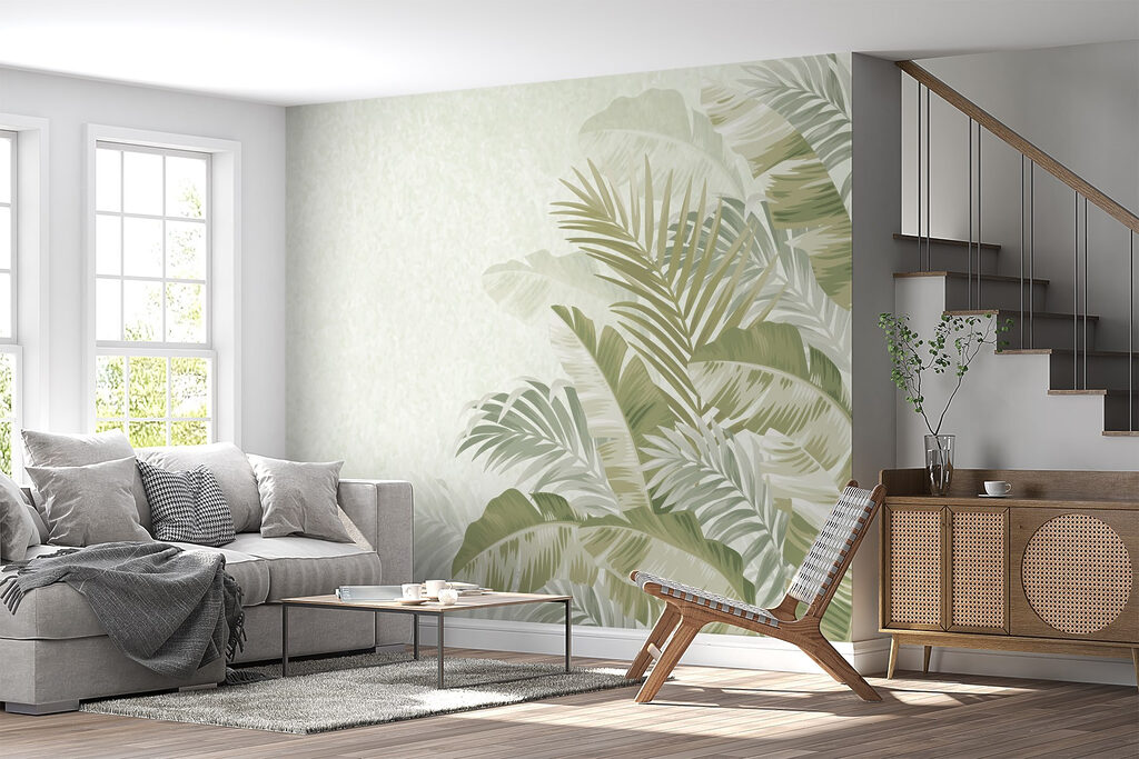 Leaves along one side — interior 1