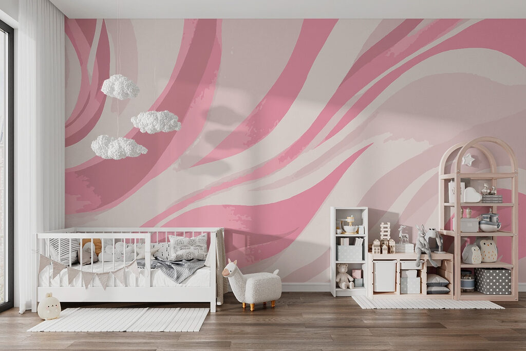 Flowing colour bands — interior 2
