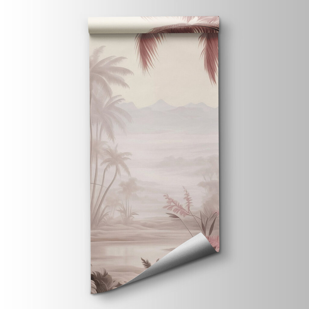 Palms in soft sepia — product view