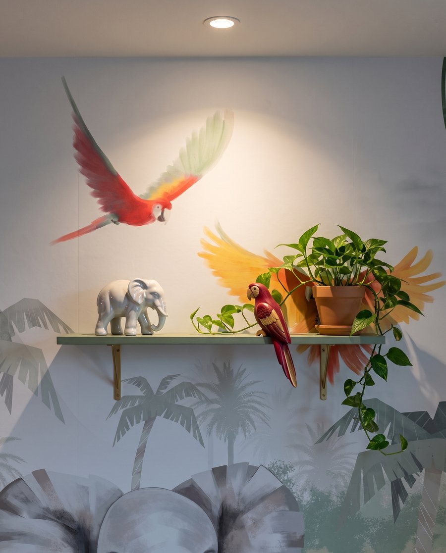 Jungle Friends Together — detail