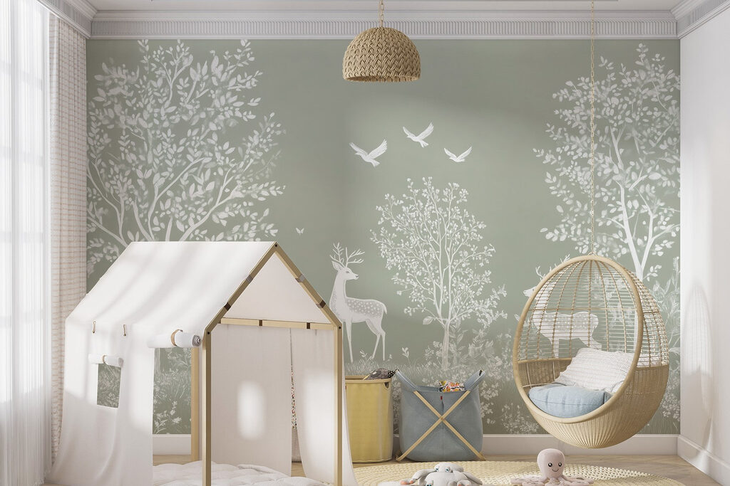 Woodland in Chalk — interior 1