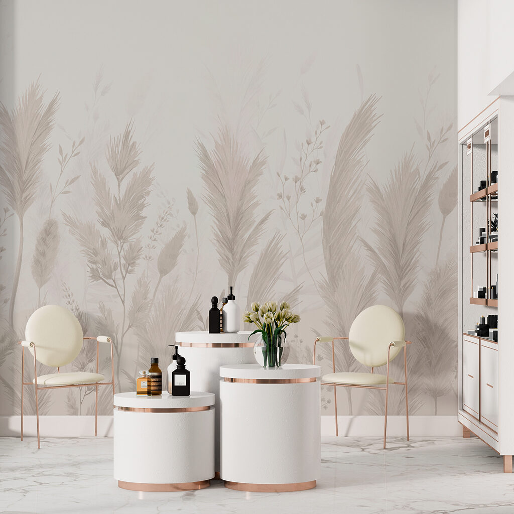 Grasses in fine lines — interior 2