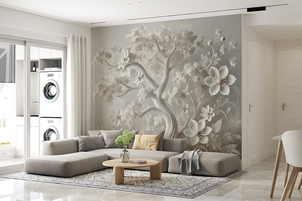 Sculpted spiral tree — interior 3