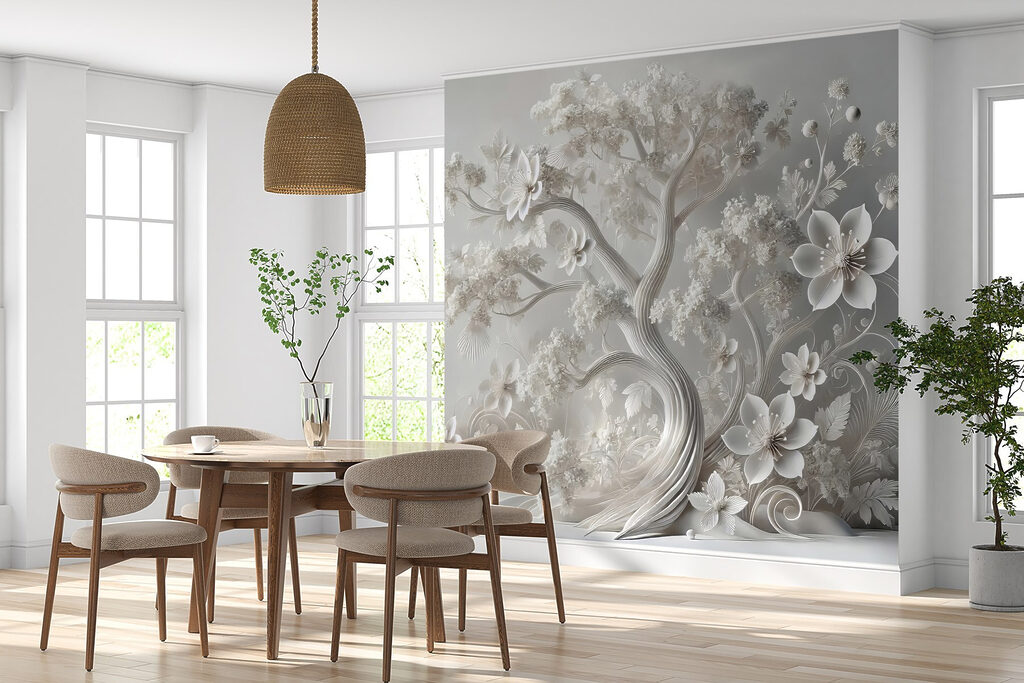 Sculpted spiral tree — interior 4