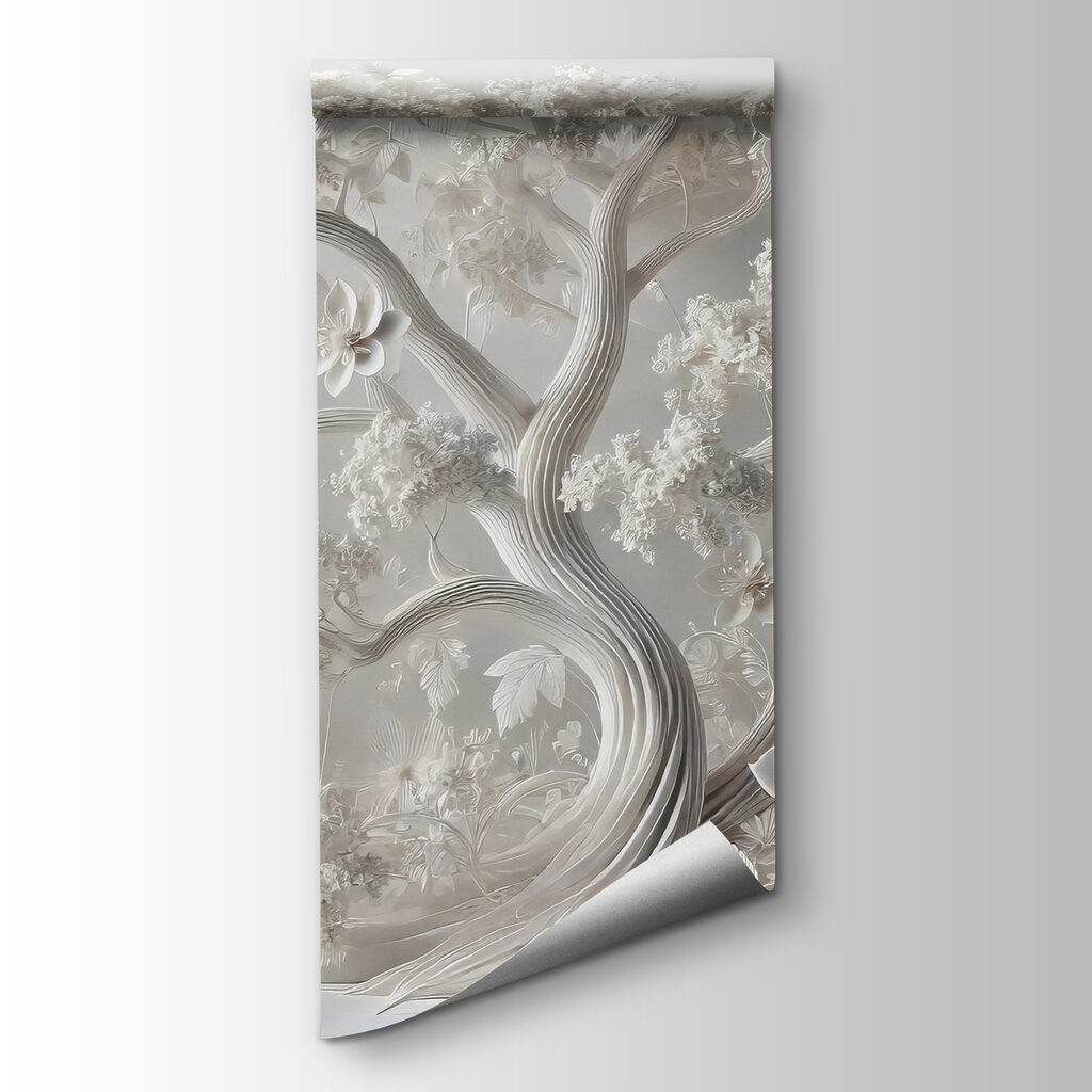 Sculpted spiral tree — product view