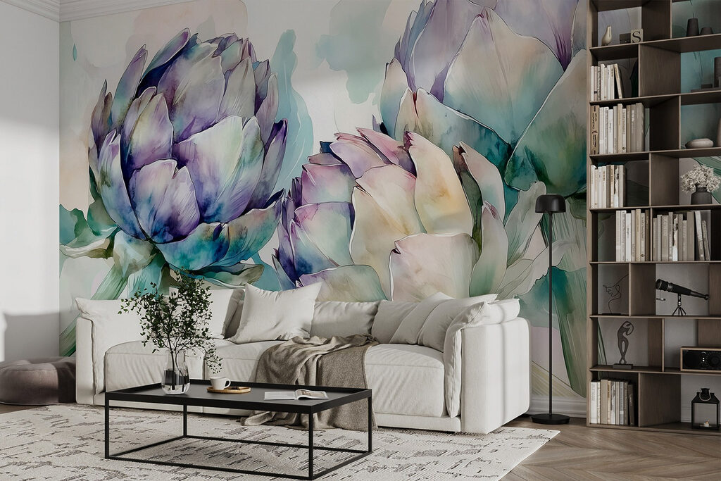 Artichokes in Watercolour — interior 3