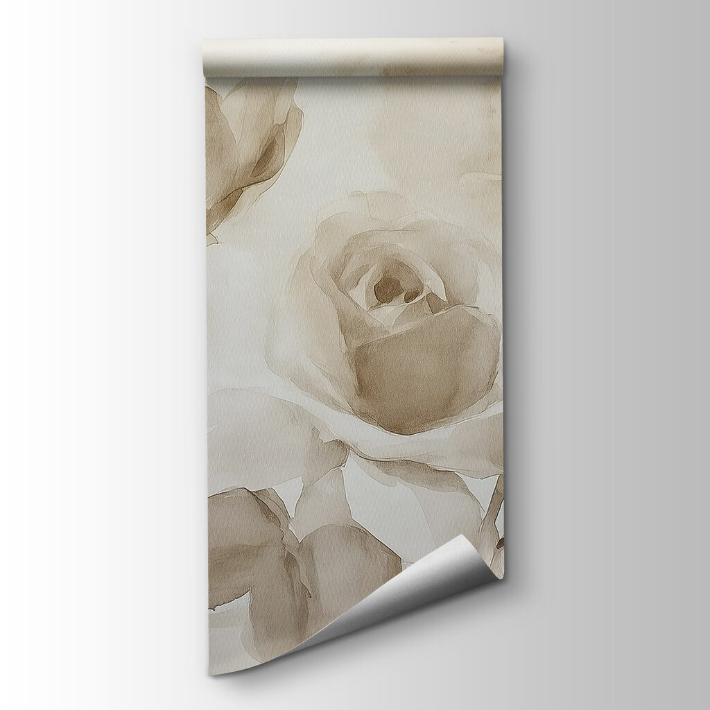 Three roses in sepia — product view