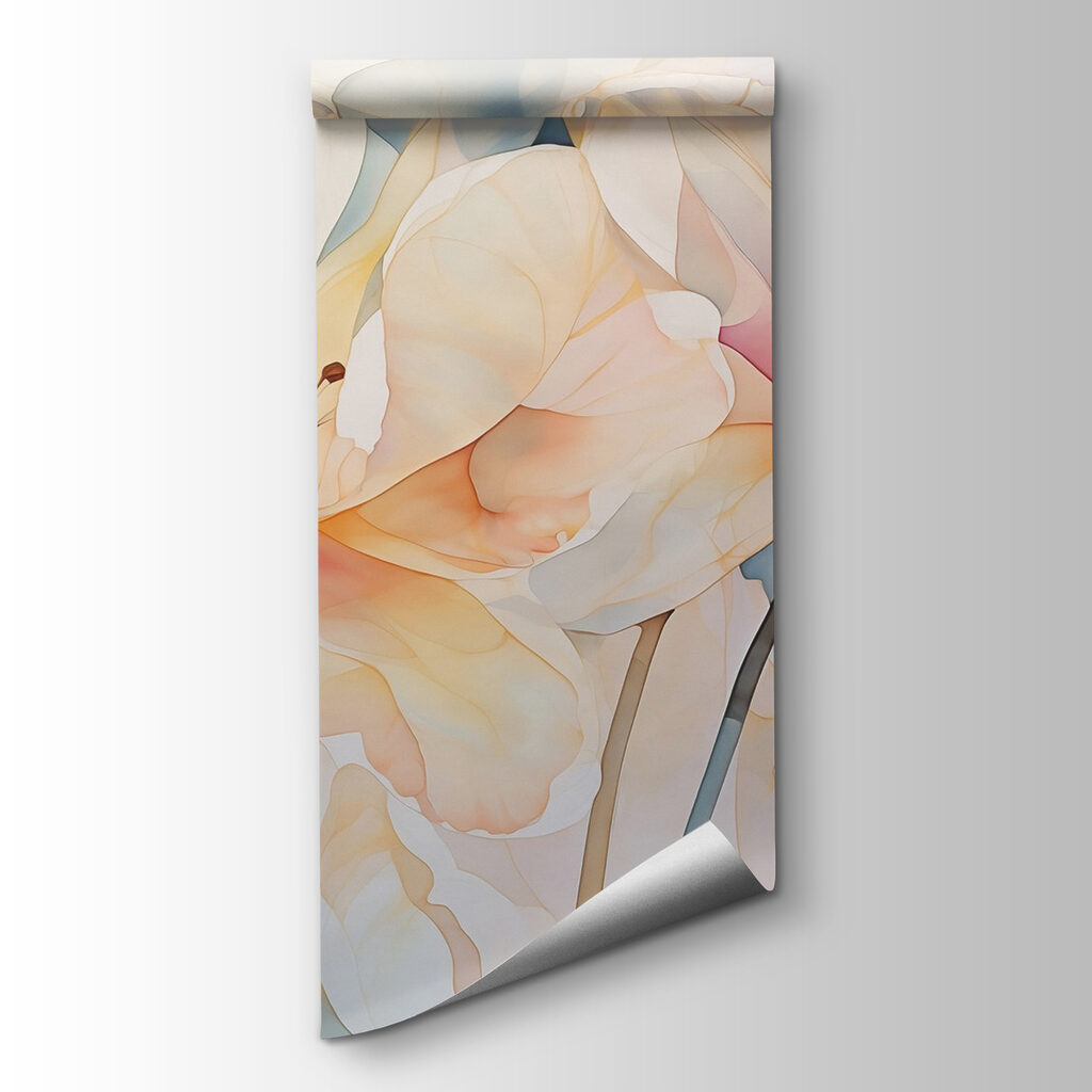 Large pastel flowers — product view